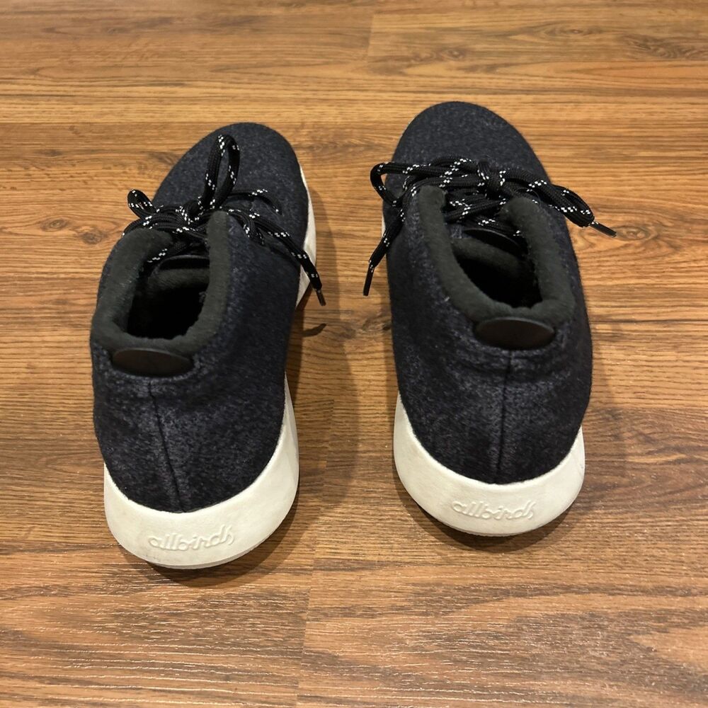 Allbirds Wool Runner Up Mizzle Charcoal Gray High Top Sneaker Shoes WRUM Mens 12 - Picture 5 of 11